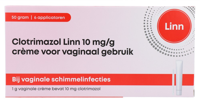 Linn Clotrimazol 10mg/g Vaginale Crème - thumbnail