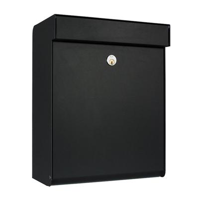 Allux Brievenbus Grundform Zwart/Zwart - 40400070