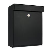 Allux Brievenbus Grundform Zwart/Zwart - 40400070