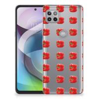 Motorola Moto G 5G | Siliconen Case | Paprika Red