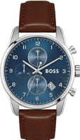 Horlogeband Hugo Boss HB659303156 / HB-396-1-14-3696-3156BRN-10/4 Leder Bruin