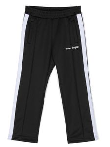 Palm Angels Kids pantalon de jogging à logo imprimé - Noir