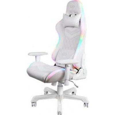 Deltaco GAM-080-W RGB Gamestoel Wit