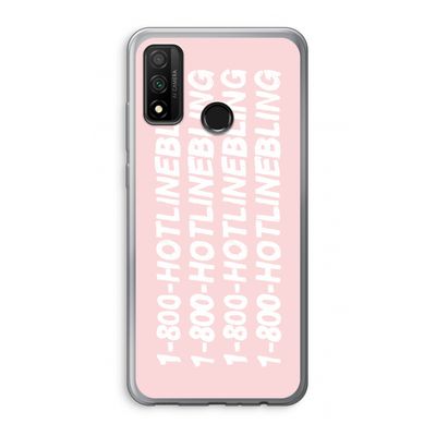 Hotline bling pink: Huawei P Smart (2020) Transparant Hoesje