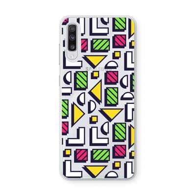 8-bit N°4: Samsung Galaxy A70 Transparant Hoesje