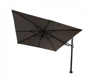 Barletta vrijhangende zweefparasol 3x3 m. grijs - Borek