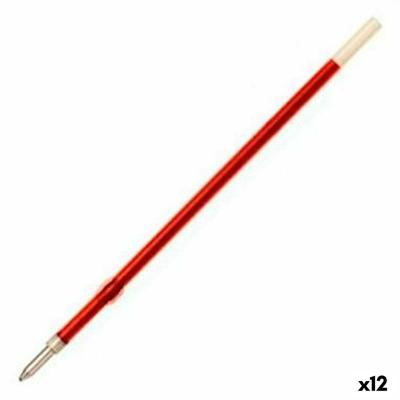 Navulling voor balpen Pilot BP-GP 0,4 mm Rood (12 Stuks)