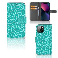 iPhone 13 Mini Hoesje Cracks Blue
