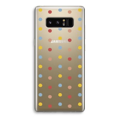Bollen: Samsung Galaxy Note 8 Transparant Hoesje