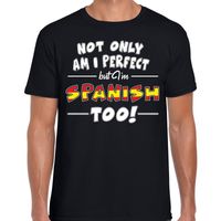 Not only perfect Spanish / Spanje t-shirt zwart voor heren