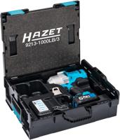 HAZET Accu-slagmoersleutel 9213-1000LB/3 · Losdraaimoment maximaal [Nm]: 1400 Nm · 3/4 inch (20 mm) vierkant massief · 3-delig