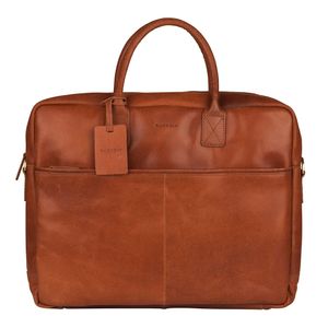 Burkely Vintage Max Worker Laptoptas 17" Cognac