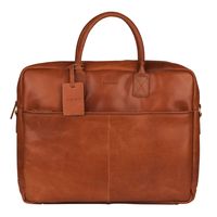 Burkely Vintage Max Worker Laptoptas 17" Cognac