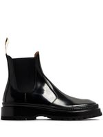 Jacquemus bottines en cuir de veau - Noir