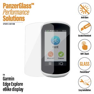 PanzerGlass Garmin Explore screenprotector ontspiegeld