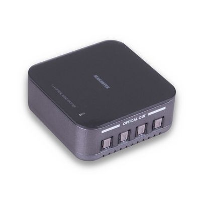 Split TS14 - Toslink splitter - 1 in / 4 uit