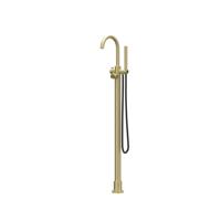 IVY Tribe Badmengkraan Vrijstaand - draaibare uitloop - 150cm - Doucheslang - Staafhanddouche - RVS316 - geborsteld mat goud PVD 6303112