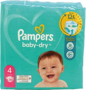 Pampers Pampers Baby Dry Gr.4 Maxi 9-14kg 30er