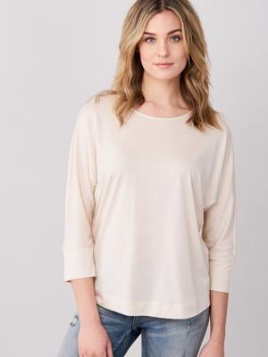 Top met 3/4 Vleermuismouwen