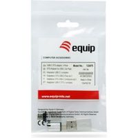 Equip 133475 tussenstuk voor kabels USB C, USB C, USB A USB A, Micro-USB, USB C Zilver