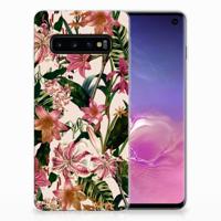 Samsung Galaxy S10 | TPU Case | Flowers