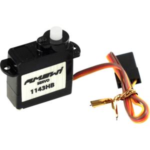 Amewi Micro-servo AMXRacing 1143HB Analog Analoge servo Materiaal (aandrijving): Kunststof