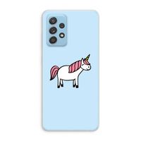 Eenhoorn: Samsung Galaxy A73 Transparant Hoesje Eenhoorn: Samsung Galaxy A73 Transparant Hoesje