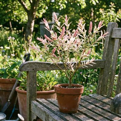 Salix integra 'Flamingo' - Flamingoboom - P12