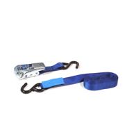 Little jumbo SJORBAND 25MM. RATEL BLAUW 5.0M MET S-HAKEN ZWART - 1825086000