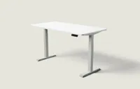 Desktronic HomeOne bureau Grijs / Wit / 160x80 cm