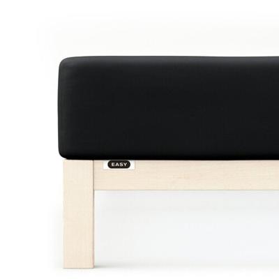 Schlafgut Schlafgut EASY Jersey Elasthan Hoeslaken S - 90x190 - 100x220 799 Off-Black