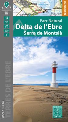 Wandelkaart 65 Ebro delta - Delta de l'Ebre, Serra de Montsia | Editorial Alpina
