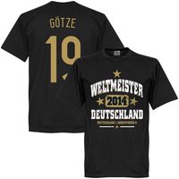 Duitsland Weltmeister Götze T-Shirt