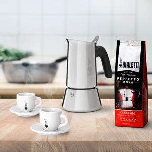 Bialetti Venus box Moka Express 0,3 l Zilver