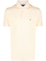 Tommy Hilfiger polo en coton à logo brodé - Jaune