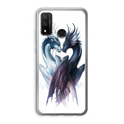 Yin Yang Dragons: Huawei P Smart (2020) Transparant Hoesje