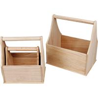 Creativ Company Flessenhouder, afm 24x17,5x28 cm, 3 stuk/ 1 set