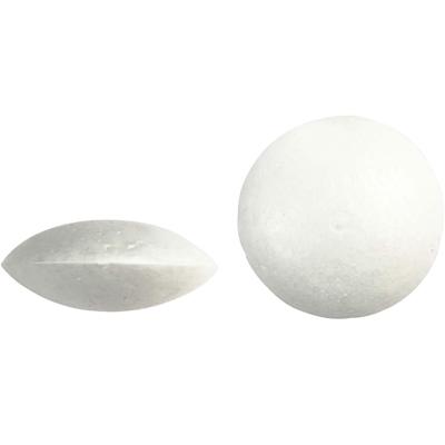 Creativ Company Ufo&apos;s, d 7,5 cm, dikte 31 mm, wit, 100 stuk/ 1 doos