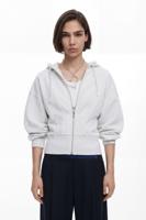 Effen hoodie - BLACK - S