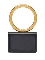 Ferragamo micro pochette en cuir - Noir