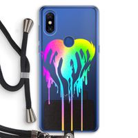 Hold My Heart: Xiaomi Mi Mix 3 Transparant Hoesje met koord