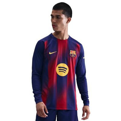 Nike FC Barcelona Thuisshirt Lange Mouwen 2025-2026