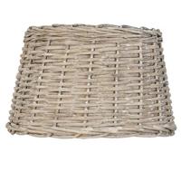 Clayre & Eef Lampenkap Ø 30x19 cm Beige Rotan Rond Rieten Lampenkap - thumbnail