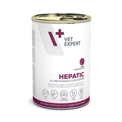 VET EXPERT Veterinary Diet Hepatic Dog - natvoer voor honden - 400g