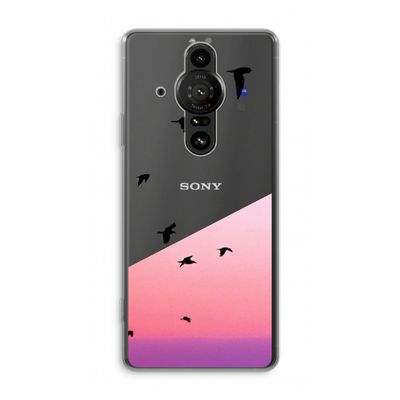 Fly away: Sony Xperia Pro-I Transparant Hoesje