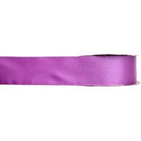 Hobby/decoratie sierlint - satijn - magenta - 1,5 cm/15 mm x 25 meter - cadeaulint