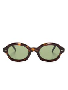 Retrosuperfuture lunettes de soleil Marzo à monture ovale - Marron