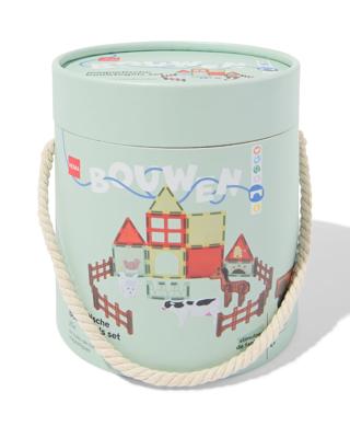HEMA Magnetische bouwtegels boerderij 20-delig