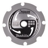 Makita Accessoires Cirkelzaagblad | Vezelcementplaat | Pcd 165X20X2,3 4T 12G - B-33685 - thumbnail