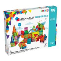 Magna-Tiles - Clear Colors - Metropolis 110-delig